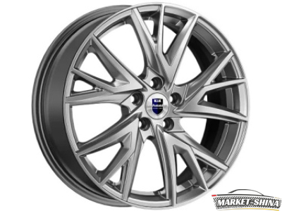 K&K Кайлас (КС1054) 6.5 x 18 5*108 Et:33 Dia:60.1 Дарк платинум