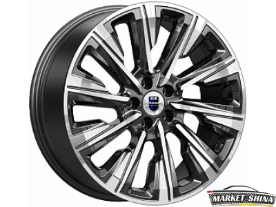 K&K Галего (КС1039) 7.5 x 19 5*108 Et:33 Dia:67.1 Алмаз черный