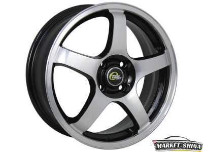 CROSS STREET CR-14 6 x 15 5*100 Et:38 Dia:57.1 Black