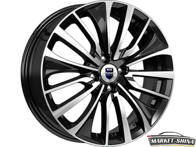 K&K Flanker (КС1097) 6.5 x 17 5*110 Et:39 Dia:65.1 Дарк платинум